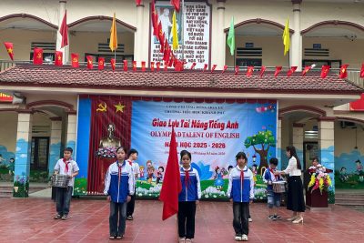 GIAO LƯU TÀI NĂNG TIẾNG ANH CẤP TRƯỜNG