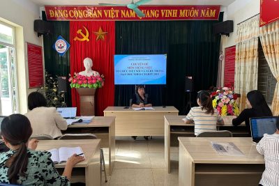 TẬP HUẤN NÂNG CAO NĂNG LỰC DẠY HỌC MÔN TIẾNG VIỆT THEO CTGDPT 2018
